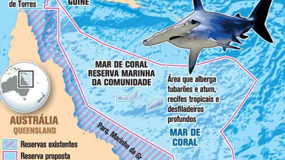 Austrália quer maior reserva marinha do mundo