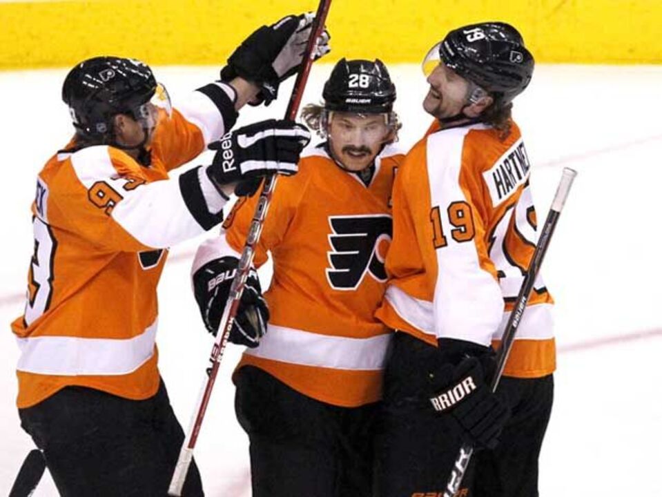 NHL: Flyers ofuscam estrelas de Dallas