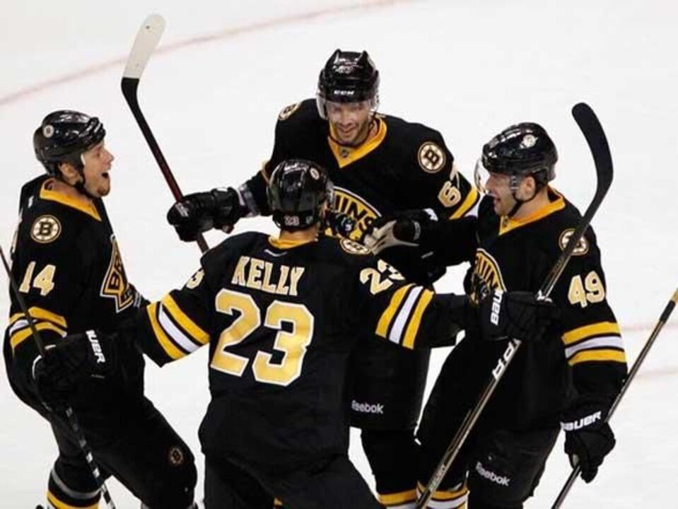 NHL: Bruins encheram o cabaz da pantera