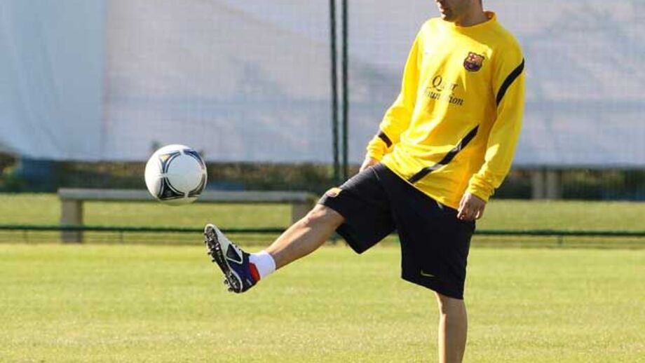 Iniesta vai parar 15 dias