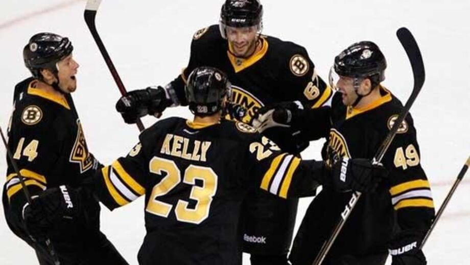 NHL: Bruins encheram o cabaz da pantera