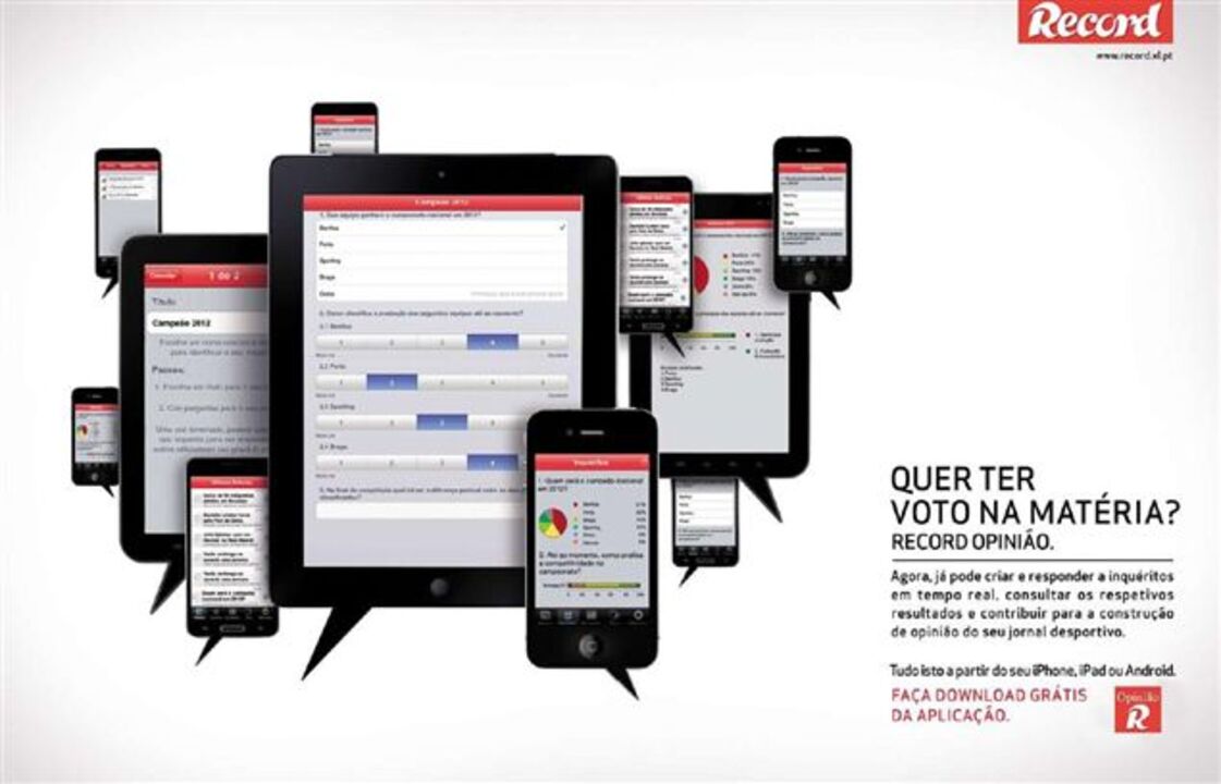 App Record Opinião