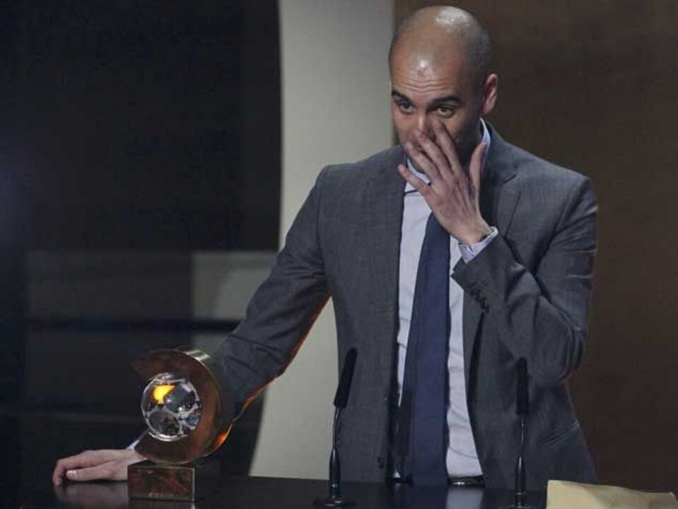 Guardiola: «Partilho prémio com Mourinho e Ferguson»