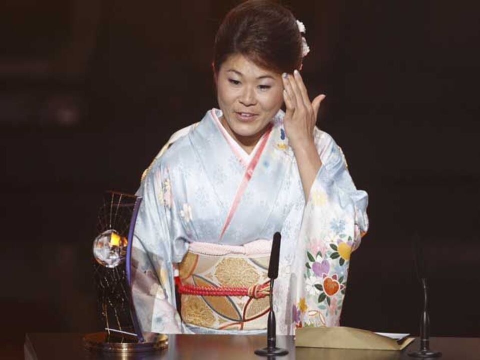 Homare Sawa eleita melhor jogadora do Mundo