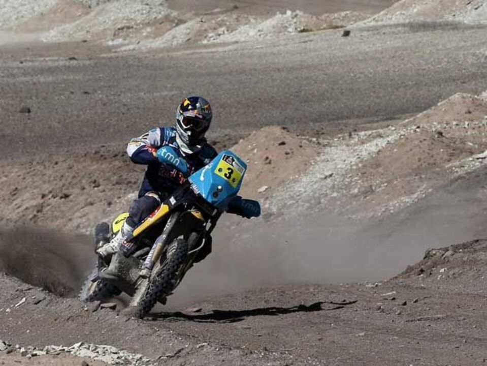 Dakar'2012: Hélder Rodrigues de pedra e cal no pódio