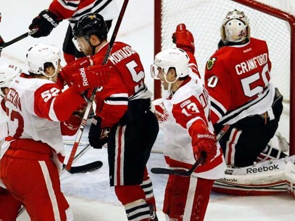 NHL: A alegre casinha dos Red Wings