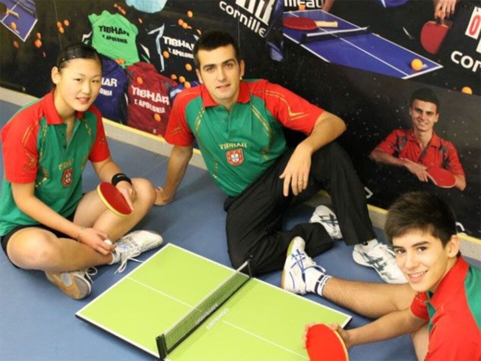 Ténis de mesa: Geraldo e Xiao viajam quarta-feira para Porto Rico