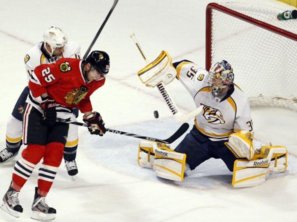 NHL: Predadores voltam a caçar Chicago