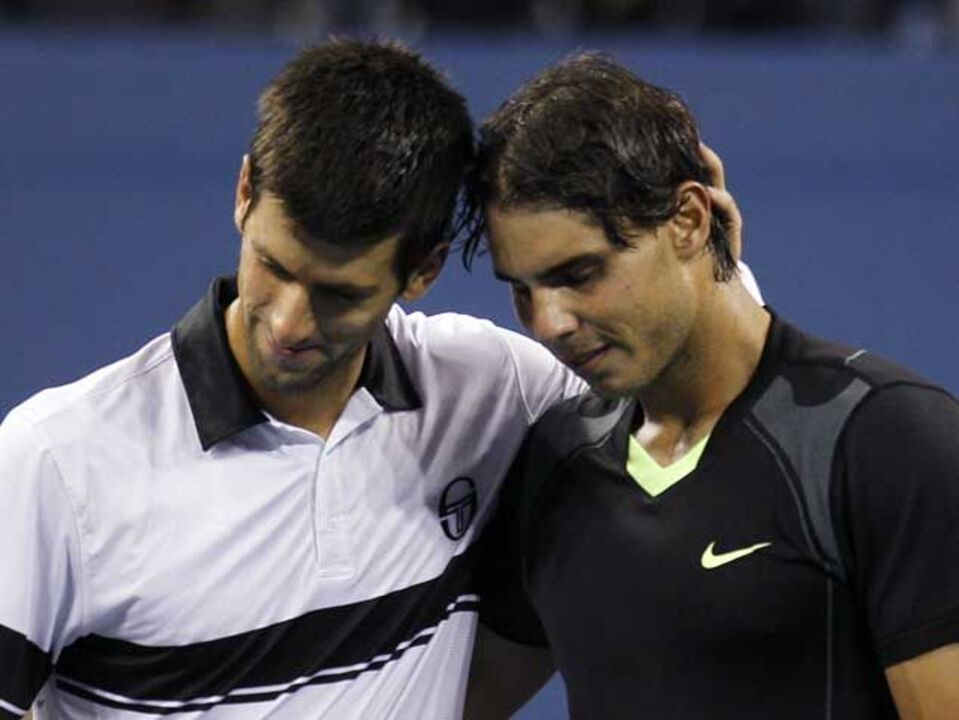 Djokovic com vantagem sobre Rafa Nadal