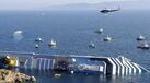 Onze portugueses a bordo do cruzeiro encalhado 