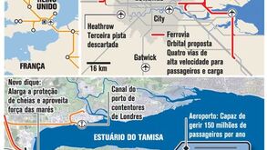 Novo aeroporto de Londres em estudo