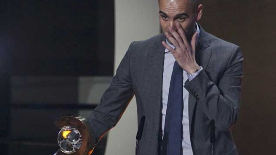 Guardiola: «Partilho prémio com Mourinho e Ferguson»