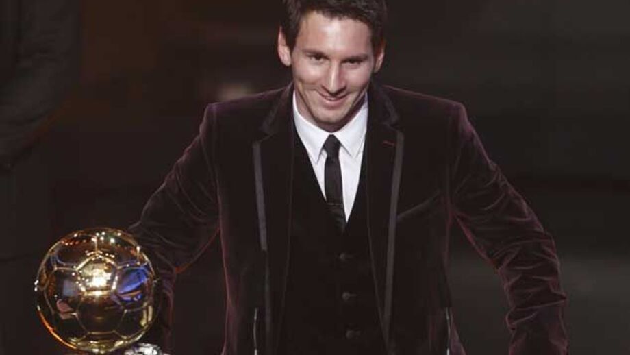 Messi conquista Bola de Ouro'2011