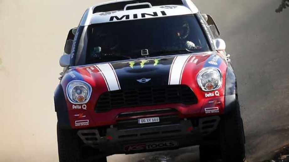 Dakar'2012: Peterhansel com liderança segura por sete minutos