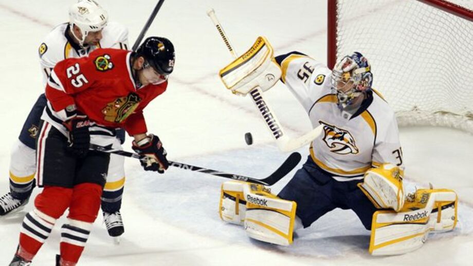 NHL: Predadores voltam a caçar Chicago
