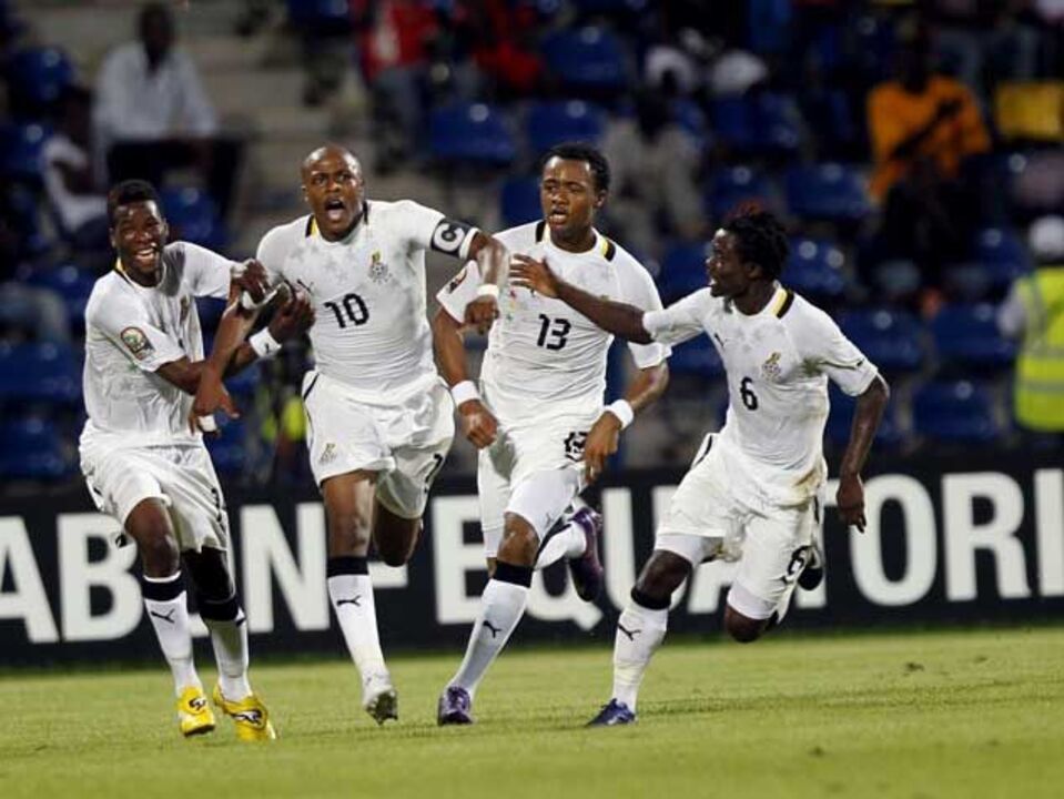 Gana supera Tunísia no prolongamento
