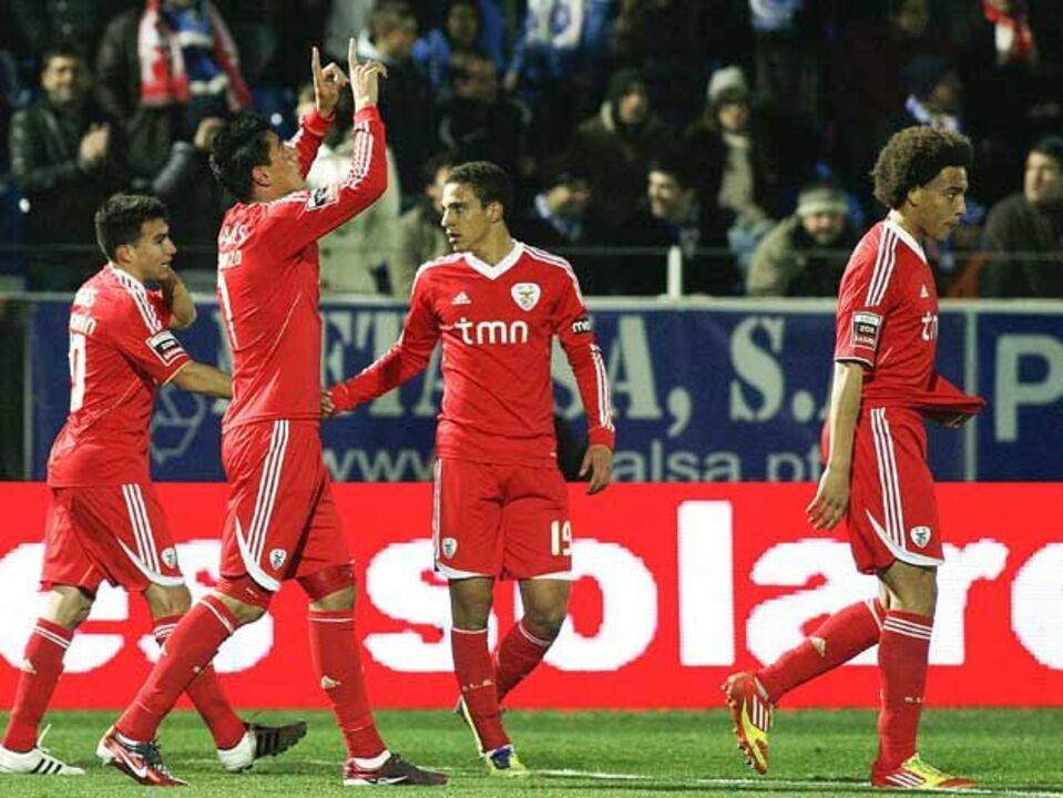 Benfica cada vez mais favorito na luta pelo título