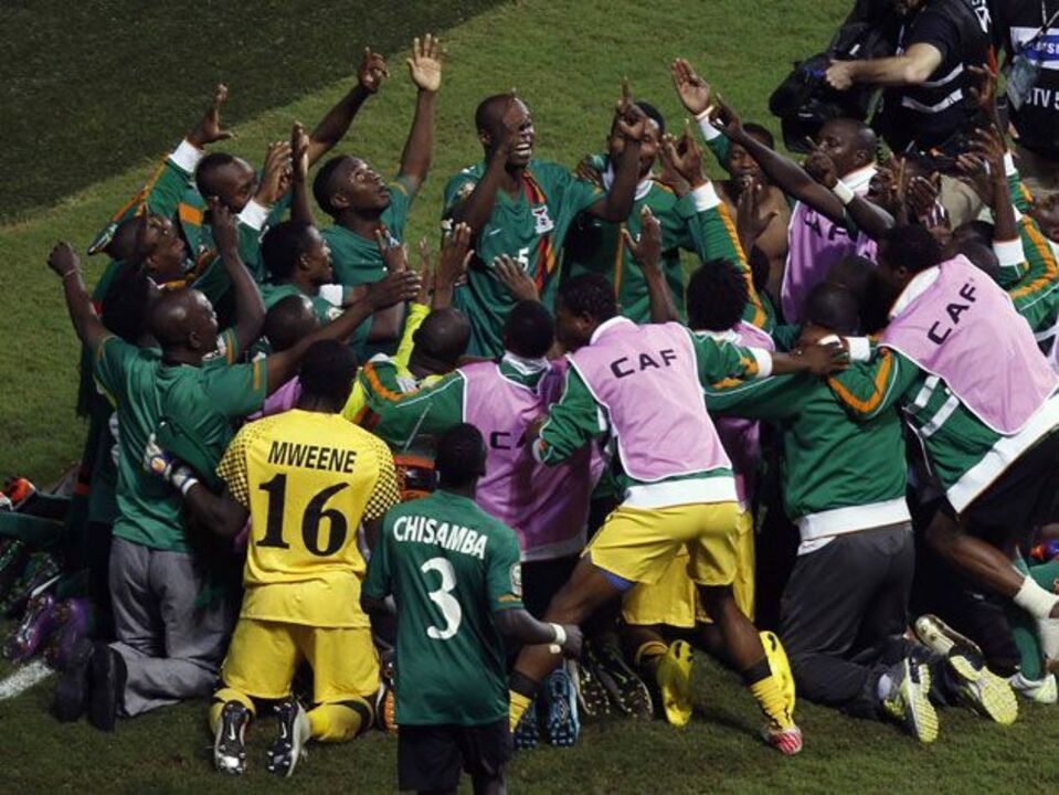 Governo zambiano premeia jogadores campeões