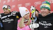 Esqui Alpino: Lindsey Vonn conquista 50.ª vitória da carreira