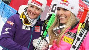 Esqui Alpino: Lindsey Vonn conquista 50.ª vitória da carreira
