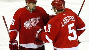 NHL: Red Wings abatem Sharks em Detroit
