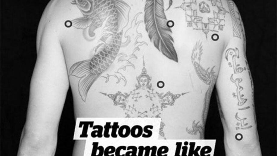 Ibrahimovic explica tatuagens no iPad
