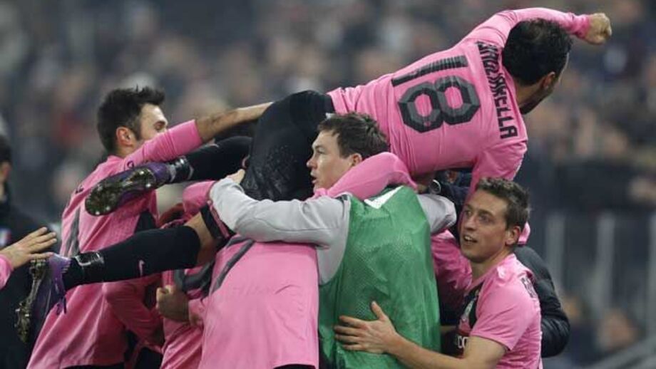 Juventus com vantagem sobre o AC Milan