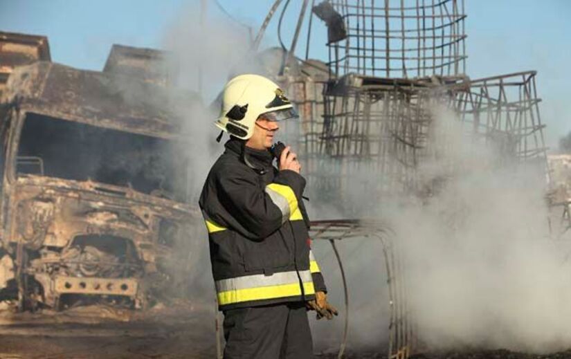 Alverca: Incêndio em fábrica de madeira