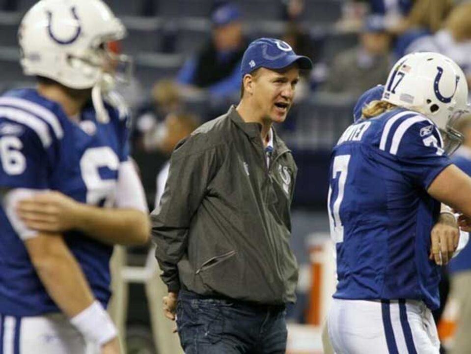 Peyton Manning de saída dos Colts