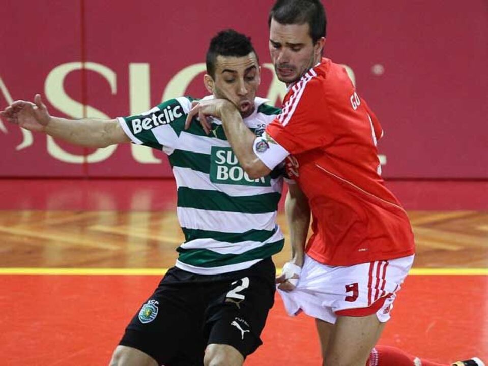 Benfica favorito em dérbi no futsal