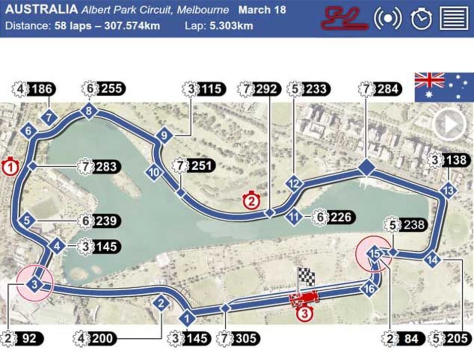 GP Austrália: resultado e classificação