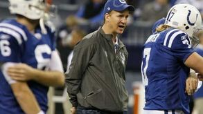 Peyton Manning de saída dos Colts