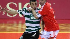 Benfica favorito em dérbi no futsal