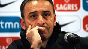 Paulo Bento na apresentação do torneio infantil da Pontinha