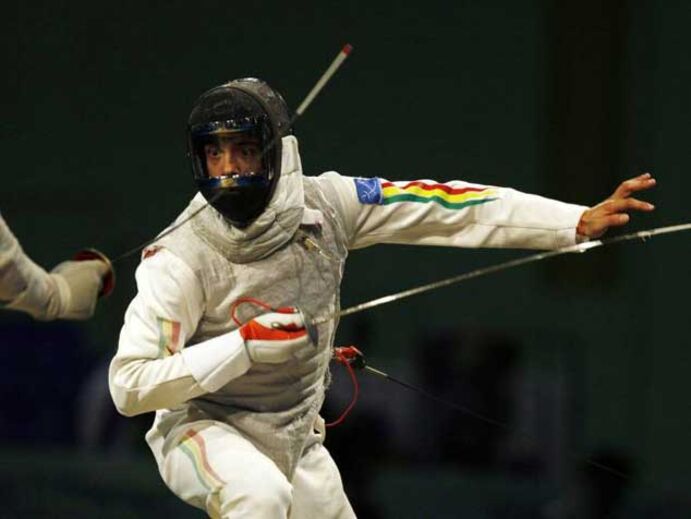 Esgrima: Gael Santos em 12.º lugar