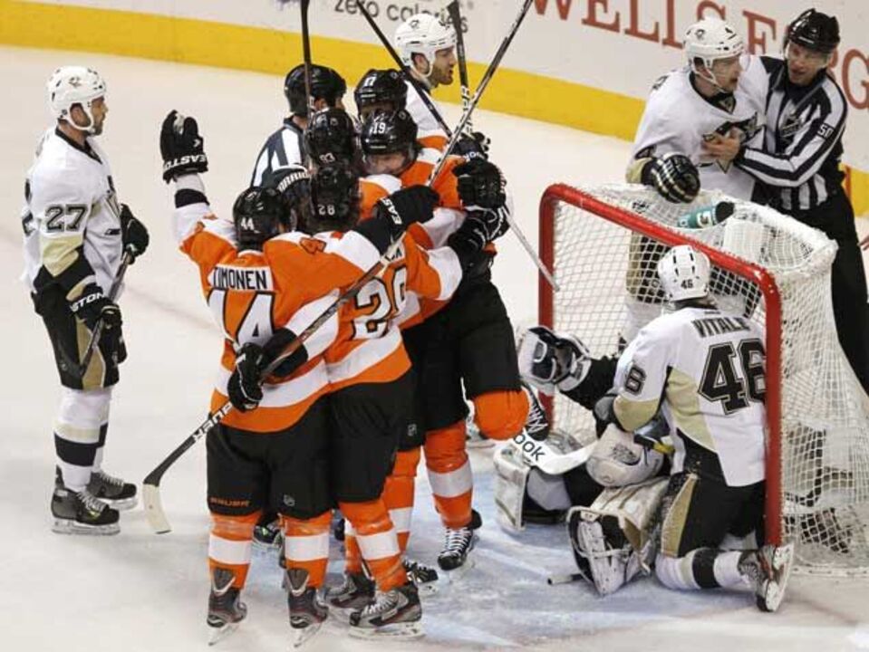 NHL: Flyers mandam Pittsburgh para casa