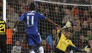Chelsea-Barcelona em imagens