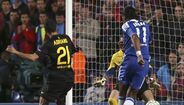 Chelsea-Barcelona em imagens