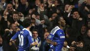 Chelsea-Barcelona em imagens