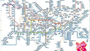 Mapa do metro de Londres