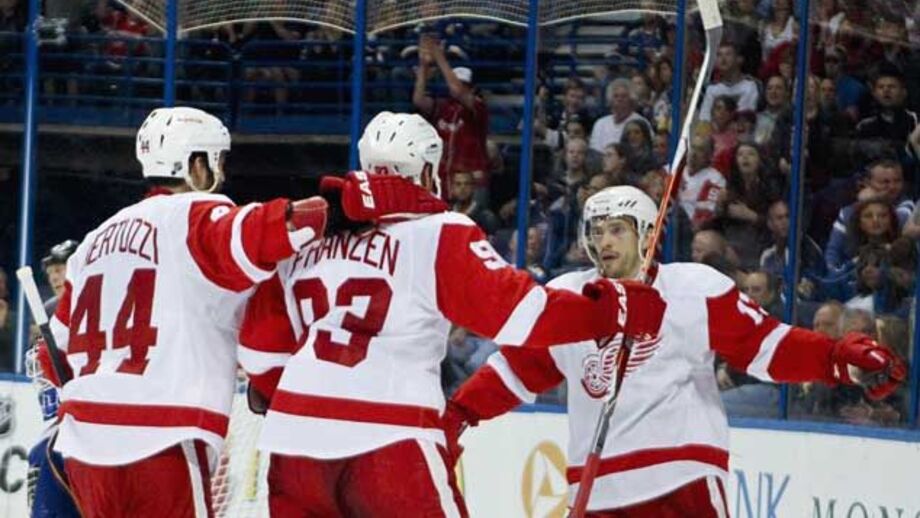 NHL: Red Wings travam St. Louis Blues