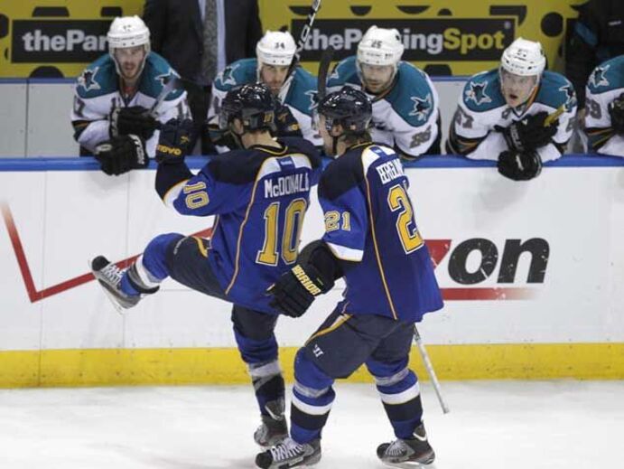 NHL: St. Louis nas 'meias' do Oeste