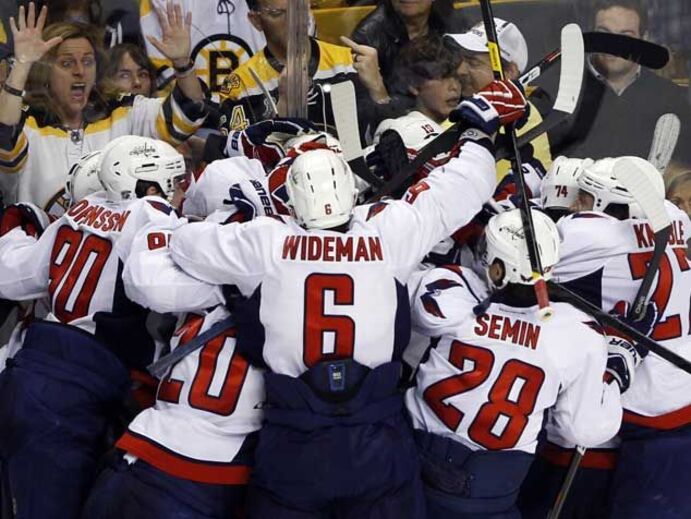 NHL: Capitals eliminam campeões em Boston