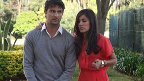 Hugo Sousa e Mia Rose juntos no apoio à Seleção Nacional
