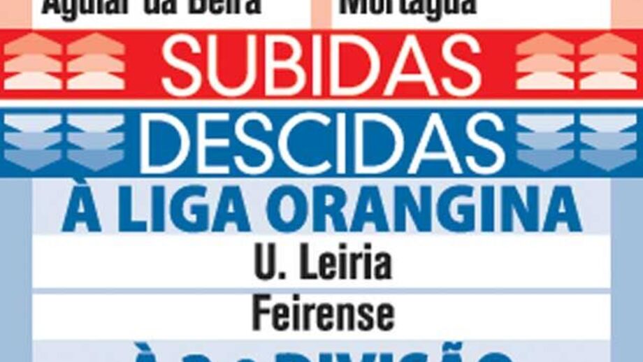 As subidas e descidas na época 2011/2012