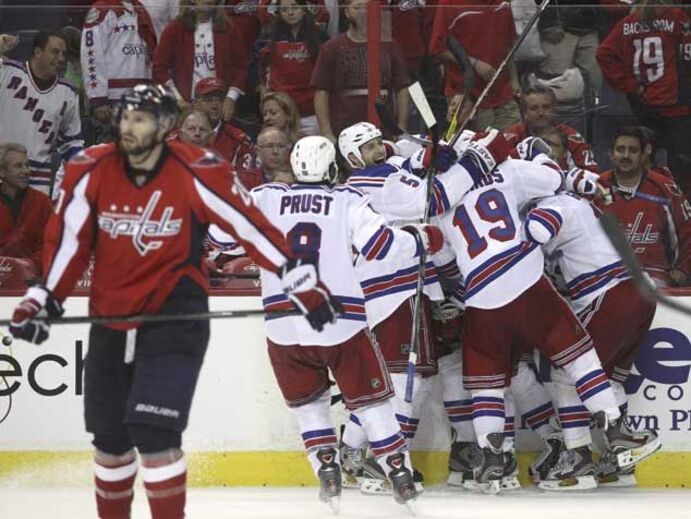 NHL: Rangers vencem 'maratona' na capital