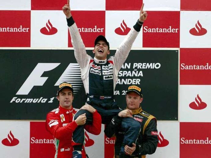 Pastor Maldonado vence GP Espanha