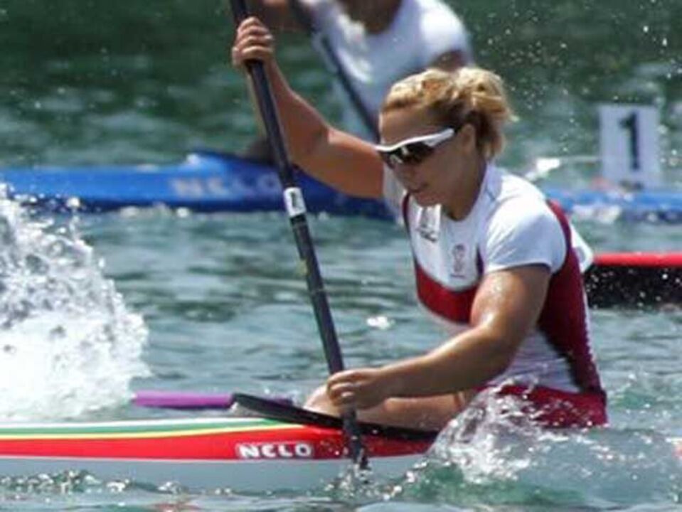 Canoagem: Teresa Portela bronze em K1 200