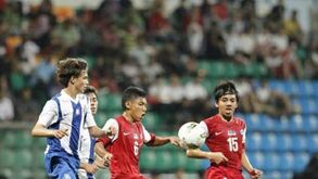 Lion City Cup: Jovens dragões empatam com Singapura
