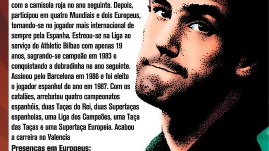 Lendas do Euro - Andoni Zubizarreta